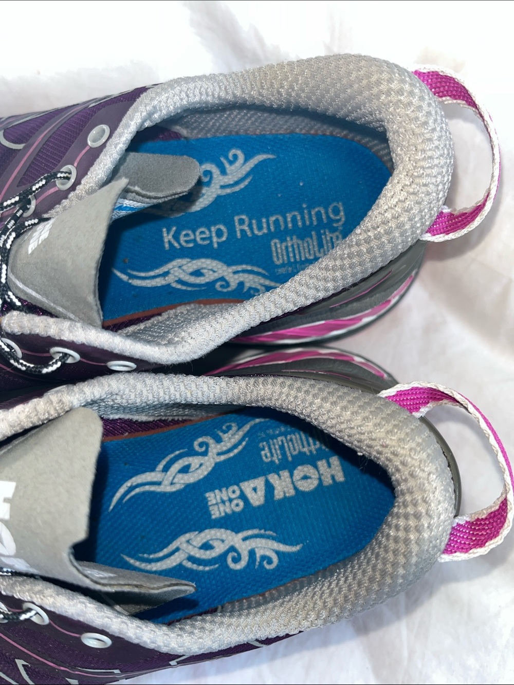 Hoka One One Stinson ATR purple trail running shoes outdoors athletic shoes - Picture 9 of 12